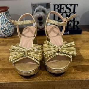 Gold Kelly & Katie shoes size 8.5